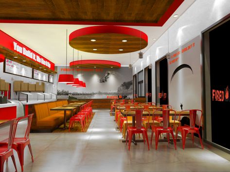 Retro Table And Chairs, Franchise Design, Pizza Business, Brick Ovens, Event Venue Spaces, Types Of Pizza, Pizza Maker, Fast Casual Restaurant, Pizza Design