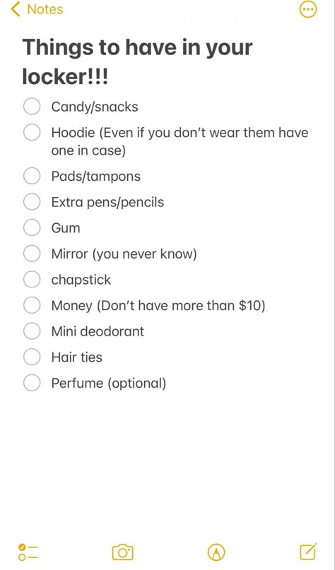 8th Grade Survival Kit, Back To School Checklist Middle School, What To Do When Going To A New School, Freshman High School Backpack Essentials, Back To School Checklist Highschool, Back To School Needs Middle School, Tips For 11th Grade, Locker Checklist, Freshman School Supplies List