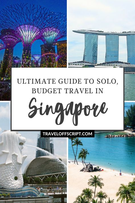 Singapore solo budget travel Travel Singapore, Travel On A Budget, Singapore Travel, Gardens By The Bay, City State, Adventure Awaits, Budget Travel, Solo Travel, On A Budget