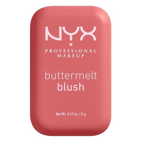 NYX Professional Makeup Buttermelt Blush - Feeling Butta - 0.17oz Nyx Buttermelt Blush Swatches, Makeup Basics Products, Nyx Makeup Products, Blush Png, Trendy Makeup Products, Blush Drops, Autumn Basket, Nyx Blush, Target Makeup