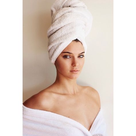 Model Kendall Jenner is back in the spotlight as the 62nd feature in photographer Mario Testino’s “Towel Series”. The Instagram project has featured the likes of Kate Moss, Keira Knightley, Miranda Kerr and Kate Upton in the past. For her image, Kendall wears a towel wrapped around her hair with a white robe to match. Justin Bieber Kendall Jenner, White Bathrobe, Towel Series, Robert Kardashian, Kendall Kylie Jenner, Anja Rubik, Kendal Jenner, Mario Testino, Ombré Hair