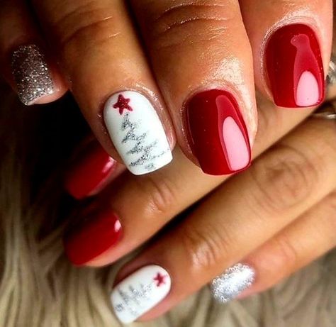 Round Nails Short Christmas, Christmas Themed Gel Nails, Easy Xmas Nails For Kids, Natural Nail Designs Christmas, Burgundy Nails Winter, Christmas Nail Ideas Dip Powder French Manicure, Xmas Nail Ideas Simple, Holiday Simple Nails, Christmas Nail Designs 2024