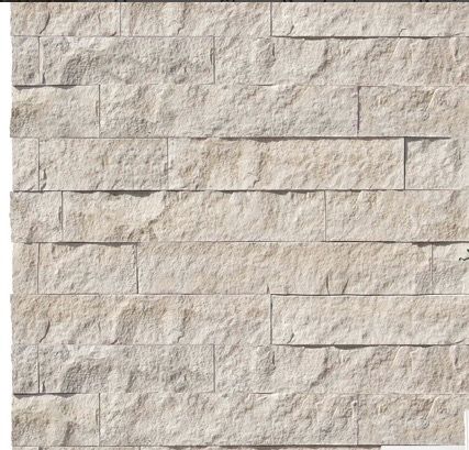 Fireplace Cladding - Manufactured Stone - Coronado, 6" Limestone, Cream Cream Stone House Exterior, White Stone Cladding, Stone Facade Texture, Limestone Facade, Limestone Exterior, Stone Cladding Texture, Wall Cladding Texture, Limestone Wall Cladding, Limestone Texture