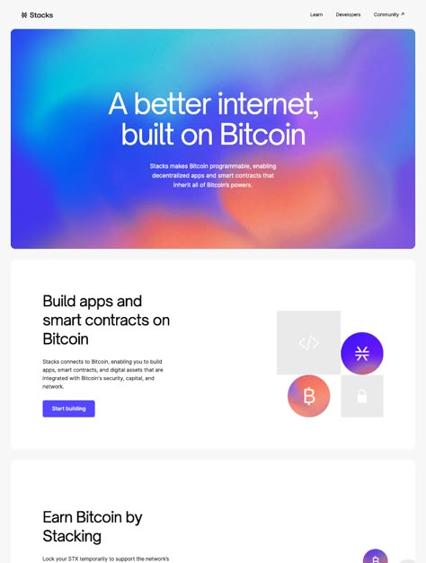 The Best 214 Gradient Landing Page Design Examples - Lapa Ninja Finance Landing Page, Bitcoin Design, Landing Page Design Inspiration, Best Landing Page Design, Web Ideas, Landing Page Examples, Blog Website Design, Ui Design Trends, Best Landing Pages