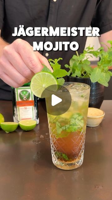 SterkInDeKeuken.nl on Instagram: "Jägermeister Mojito 🍹Taggen toegestaan ✅ 

Het recept staat vanaf NU op onze website sterkindekeuken.nl ✨ makkelijkste weg naar het recept is via de link in ons profiel @sterkindekeuken 🙌 daar vind je ook onze kookboeken, heerlijke kruidenmixen, mooie kruidenpotjes en handige spatels!

#jagermeister #mojito #drankjes #recept #recepten #cocktail #cocktails" May 23, Mojito, Drinks, On Instagram, Quick Saves