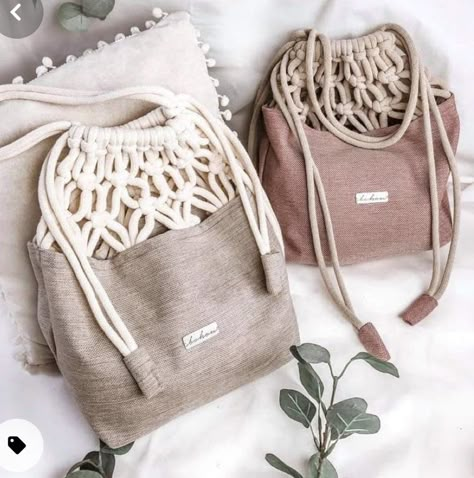 Come Intrecciare, Simpul Makrame, Pola Macrame, Macrame Bags, Crochet Handbags Patterns, Handbag Pattern, Macrame Patterns Tutorials, Macrame Bag, Macrame Art