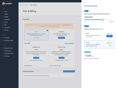 Pricing Calculator Concept by Ollie Barker | Dribbble | Dribbble Pricing Calculator, Platform Design, Ux Design Inspiration, Keyboard Shortcuts, Show And Tell, Ux Design, Calculator, Global Community, Design Inspiration