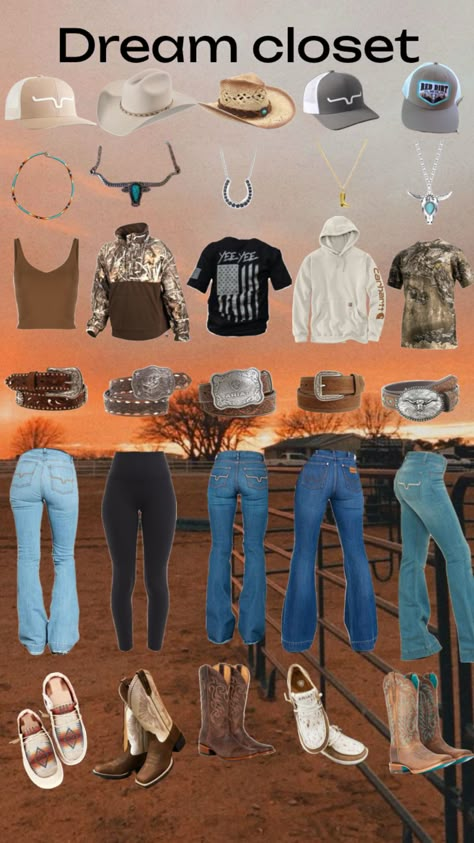 Red Neck Outfit Ideas, Country Fits For School, Cute Hunting Outfits For Women, Cute Outfits For School 7th Grade, Country Christmas Gifts, Country Aesthetic Outfit, Country Girl Outfits, Country Western Outfits, Country Outfits Women