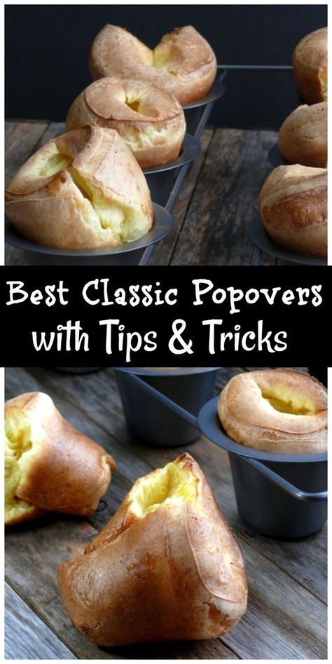 Easy Popover Recipe, Pig Recipes, Pop Overs, Easy Popovers, Fun Appetizers, Tapioca Recipes, Popover Recipe, Fall Soup Recipes, Fall Recipes Healthy