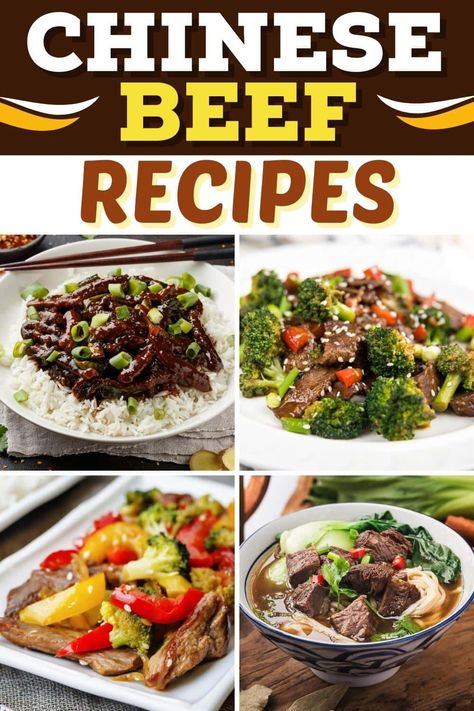 The next time you’re craving takeout, save yourself some money and make one of these quick, easy, and scrumptious Chinese beef recipes at home. Beef Chinese Recipes, Asian Beef Recipes, Stew Beef And Rice, Cubed Beef Recipes, Chinese Beef Recipes, Beef Tips And Rice, Chinese Food Menu, Beef Stew Meat Recipes, Chinese Beef