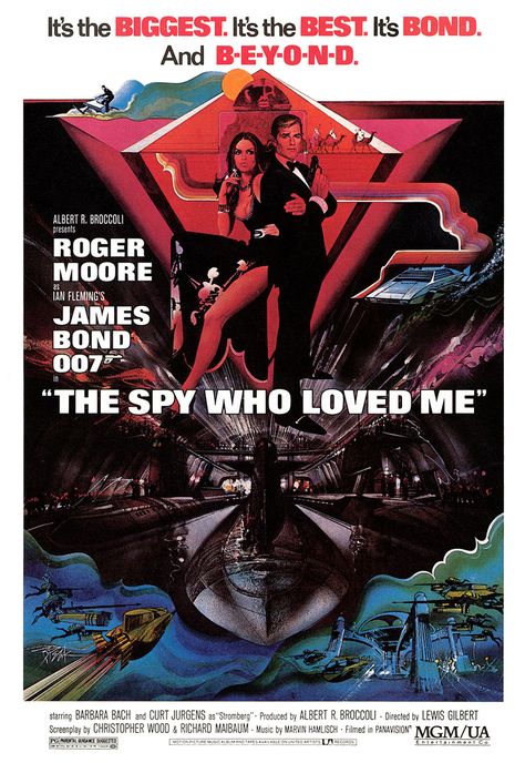 James Bond Barbara Bach, The Spy Who Loved Me, James Bond Movie Posters, Caroline Munro, Christopher Wood, Spy Film, John Barry, Spy Who Loved Me, 007 James Bond