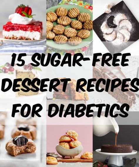 15 Sugar-Free Dessert Recipes for Diabetics - TheDiabetesCouncil.com Dessert Recipes For Diabetics, No Sugar Dessert, Atkins Desserts, Good For Diabetics, Sugar Free Nutella, Sugar Free Desserts Easy, No Sugar Desserts, Recipes For Diabetics, Low Sugar Desserts