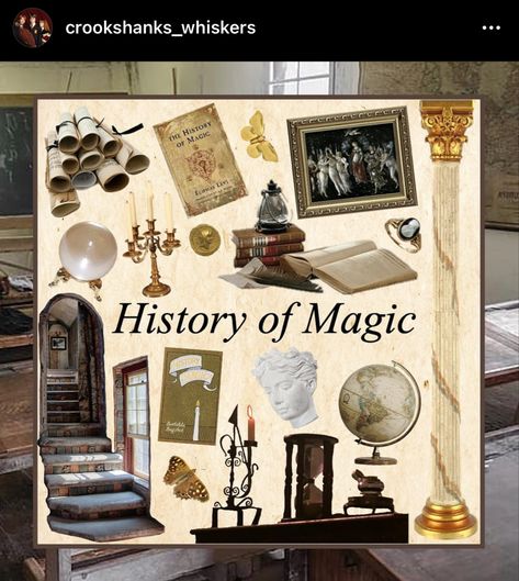 History Of Magic Aesthetic, Magic School Classes, History Of Magic Harry Potter, Muggle Studies, Diy Minatures, Harry Potter Script, History Of Magic, Hogwarts Classes, Hogsmeade Village