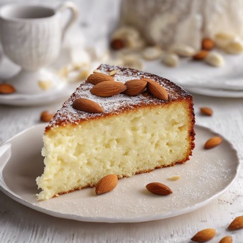 GRANDMA'S ITALIAN RICOTTA & ALMOND CAKE - Cooking Italians Ricotta Almond Cake, Ricotta Dessert, Almond Ricotta, Blueberry Bundt Cake, Cakes Easy, Italian Cakes, Cake Cooking, Ricotta Cake, Italian Cake