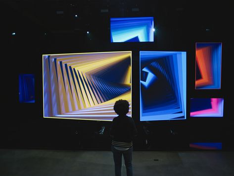 Tecnicontrol: Art Installation & Motion Graphics by GMUNK – Inspiration Grid | Design Inspiration Screen Art Installation, 3d Projection Mapping, Car Ui, 3d Mapping, Personal Investigation, Diorama Ideas, Screen Art, Map Artwork, Projection Mapping