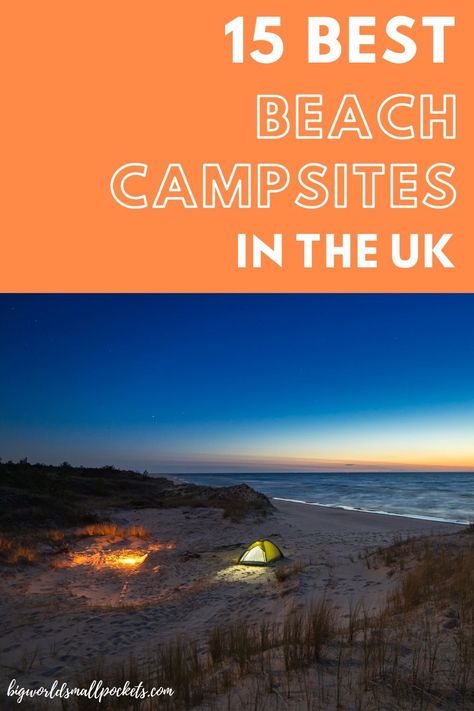 Uk Campsites, Road Trip Uk, Camping Cornwall, Uk Beach, Best Campervan, Camping Uk, Uk Beaches, Visit Uk, Wild Camp