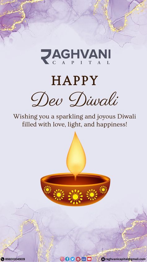 "Light up your future this Dev Diwali! Start your investment journey today and let your wealth shine brighter with every step. Happy Dev Diwali! #withkifstradecapital #kifsofficial #devdiwali" Happy Dev Diwali, Dev Diwali, Diwali Wishes, Shine Bright, Diwali, Light Up, Investment, Let It Be