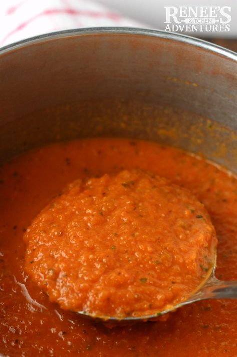 Recipe For Fresh Tomatoes, Roasted Tomato Pasta Sauce, Basil Marinara Sauce, Fresh Tomato Marinara Sauce, Quick Pasta Sauce, Italian Gravy, Roasted Tomato Pasta, Spagetti Recipe, Tomato Harvest