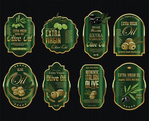 Best Olive Oil Brand, Oil Label Design, Olive Oil Brands, Oil Label, Olive Oil Packaging, Cafe Logo Design, Alcohol Packaging, Food Photography Props, Cafe Logo