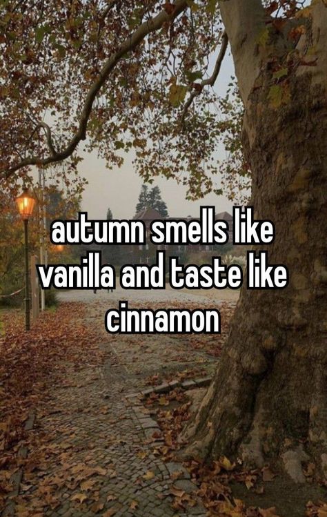 November Girl Aesthetic, How To Smell Like Cinnamon, Downtown Girl Whispers, September Whisper, October Whisper, Fall Whispers, Vibey Aesthetic, Autumn Whispers, November Aesthetic