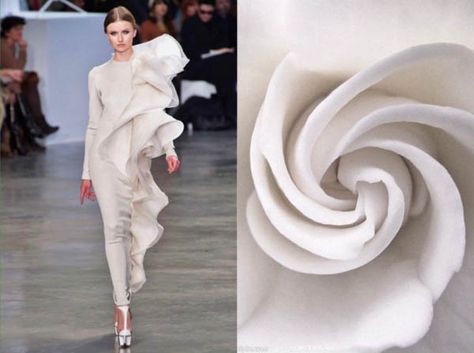 Fashion & Nature: How Fashion Designer Get Inspired by Mother Nature Mode Origami, Elie Saab Haute Couture, Nature Inspired Fashion, Best Fashion Designers, Graphisches Design, High Street Fashion, فستان سهرة, Creation Couture, Fashion Inspiration Design