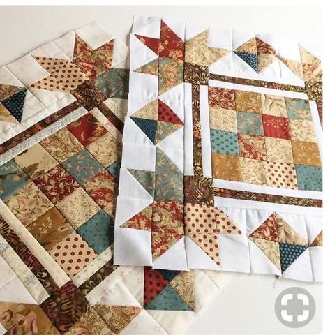 Star Medallion Quilt Pattern, Colchas Quilting, Quilt Borders, Mini Quilt Patterns, Wood Barn, Quilt Square Patterns, Miniature Quilts, Star Quilt Blocks, Fall Quilts