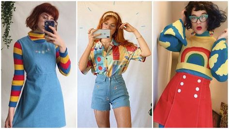 10 Cool Kidcore Aesthetic Outfits to Wear (2021) - The Trend Spotter Childcore Aesthetic Outfit, Kidcore Aesthetic Fashion, Kidcore Aesthetic Outfits, Kidcore Style, Kidcore Outfit, 90s Kidcore, Indie Kidcore, Clown Core, The Trend Spotter