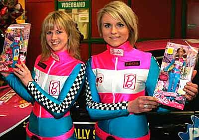 Swedish Female Rally Racing Team sponsored by Barbie in life size outfits of my Race Car Driver Design! Female Race Car Driver, Good Woman Quotes, Car Rally, Race Outfit, Race Car Driver, Sports Attire, Barbie Costume, Car Driver, Rally Racing