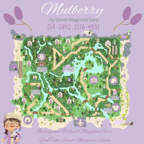 Fairycore Dream Address Acnh, Acnh Fairycore Island Map, Fairycore Dream Address, Acnh Island Tour, Dream Codes Acnh, Acnh Dreamy Island, Animal Crossing Flags Design, Animal Crossing Island Codes To Visit, Fairy Island Animal Crossing