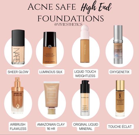 Water Based Concealer, Non Comedogenic Makeup, Acne Safe Makeup, Safe Makeup, Face Tips, Makeup Blending, Artist Tips, Makeup Artist Business, Makeup Artist Tips