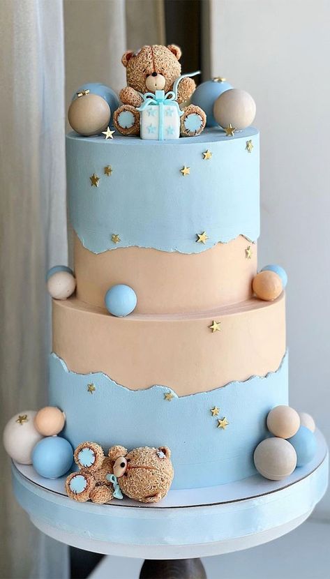 12 First Birthday Cakes That're Really Cute | 1st Birthday Cake Images Cake Designs 1st Birthday, 1st Birthday Cake Girl, First Birthday Cake Boy, One Year Birthday Cake, Baby 1st Birthday Cake, Cake Designs For Boy, Boys First Birthday Cake, Boys 1st Birthday Cake, Baby Boy Birthday Cake