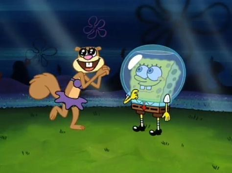 Sandy: I can't believe you have heard of... ‘‘[makes an adorable face] CHRISTMAS. Funny Spongebob Videos, Spongebob Gif, Spongebob Quotes, Funny Spongebob, Spongebob Pics, Spongebob Cartoon, Trippy Cartoon, Spongebob Drawings, Spongebob Painting