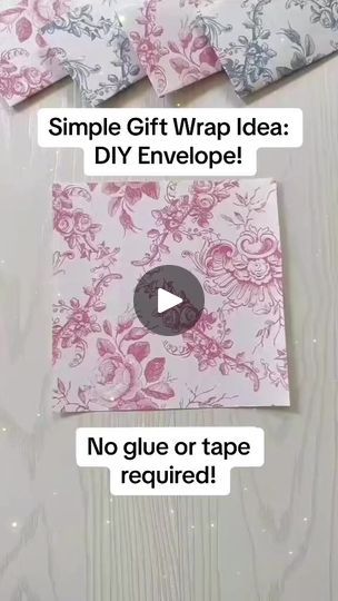 Beautiful Envelopes, Tiny Tags, Gift Wrapping Techniques, Diy Envelope, Simple Gift Wrapping, Simple Gift, Present Wrapping, Simple Gifts, Cute Wallpaper Backgrounds