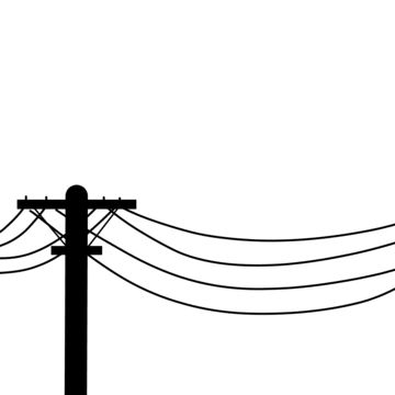 Electric Pole Drawing, Electricity Illustration, Small Easy Drawings, Simple Bird Drawing, Wiring Electrical, Electrical Symbols, Electrical Cable, Supreme Wallpaper, Power Wire