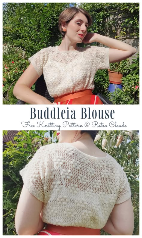 Vintage Crochet Blouse Pattern, Lace Jumper Knitting Pattern, Knitted Blouse Pattern, Knitted Lace Top, Vintage Crochet Sweater Pattern, Knit Blouse Pattern Free, Lace Sweater Knitting Pattern, Summer Knitting Patterns Free Lace Tops, Free Vintage Knitting Patterns