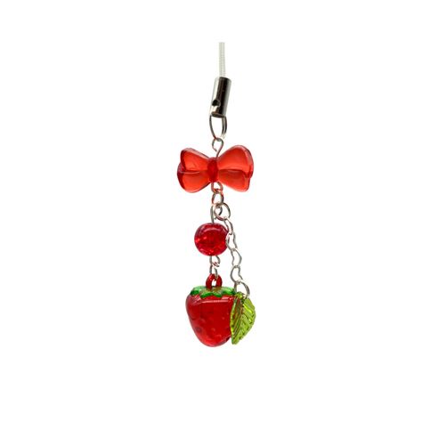 PRICES MAY VARY. Special Design: Elevate your belongings with our accessory's special design, featuring a charming Cute Strawberry & Cherry Beaded camera wrist strap. This intricate and adorable design serves as a fantastic decorative addition to your items, adding a touch of sophistication and uniqueness to your daily life. Strawberry & Cherry Beaded Phone Charms Strap: This Cute Strawberry & Cherry Beaded Camera Wrist Strap goes beyond aesthetics by offering practicality. The sparkling beads s Y2k Cell Phone, Phone Charms Aesthetic, Charms Aesthetic, Keychain Camera, Camera Charm, Camera Wrist Strap, Camera Keychain, Cell Phone Charms, Bag Keychain