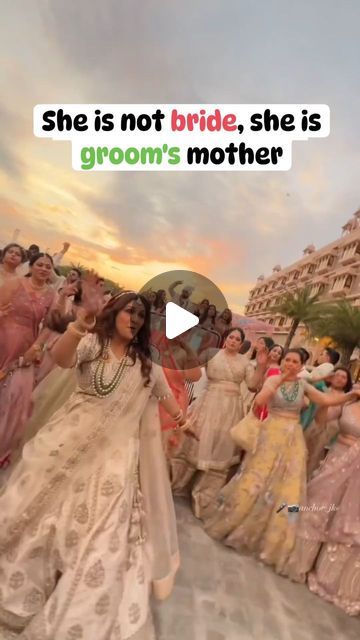 KNOT on Instagram: "Pov: When you have waited so long  to dance in ur son's wedding "baarat"  Repost- @laliamita  Tag a groom-to-be's mother who can dance like this..  #knotbywa  .  .  #weddingentry #wedding #entrydance #motherinlawentry #dancemoves #entryideas #herecomesthemother #weddingentrance #grandentrance #baarat #weddingdayelegance #weddingcelebration #cherishedmoments #knotbyweddingasia #trending #fyp #foryourpage #cheographydance #baaratentry" Kathak Dance, Groom To Be, Simple Lehenga, Wedding Dance Video, Happy Birthday Photos, Dance Like This, Wedding Entrance, Fancy Dresses Long, Dance Video