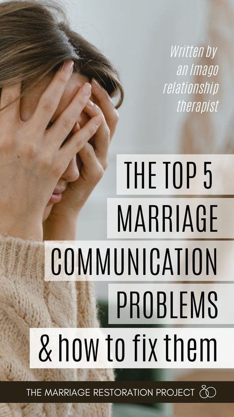 Is your inability to communicate effectively with your partner making you feel unheard, not cared for, and/or unloved? The bad news is that communication problems can have a devastating, even fatal impact on a marriage. The good news is that with the right tools you can fix your communication problems, and communication issues are one of the easiest marriage problems to fix. These are the 5 biggest communication mistakes of married couples and their solutions! | Marriage counseling Imago Therapy, Long Distance Relationship Problems, Relationship Advice Questions, Marriage Communication, Communication Issues, Couples Communication, Marriage Restoration, Communication In Marriage, Marriage Issues