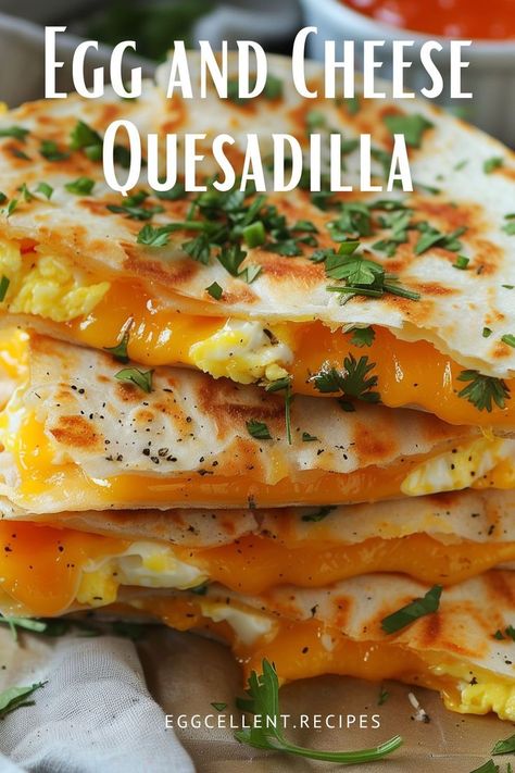 Elevate your breakfast game with our Egg and Cheese Quesadillas. #Egg and Cheese Quesadilla reipces #Egg and Cheese Quesadilla low carb #Egg and Cheese Quesadilla air fryer #bacon egg cheese breakfast quesadilla #egg and cheese breakfast quesadilla #cheese egg quesadilla #spinach egg cheese quesadilla #ham cheese egg quesadilla #egg and cottage cheese quesadilla #steak egg and cheese quesadilla #egg ham and cheese quesadilla #ham egg and cheese breakfast quesadilla Cream Cheese Quesadilla, Egg Cheese Quesadilla, Egg And Cheese Recipes, Egg And Cheese Quesadilla, Quesadilla Steak, Ham And Cheese Quesadilla, Quesadilla Air Fryer, Egg And Cottage Cheese, Egg Quesadilla