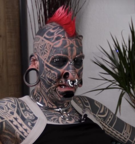 Flying Eyeball Tattoo, Flying Eyeball, Eyeball Tattoo, Tattooed Men, Face Tattoos, Body Modification, Body Modifications, Body Mods, Tattoos For Guys