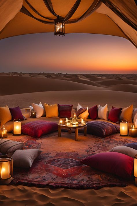 Desert Restaurant, Desert Luxury, Luxury Aesthetic, Restaurant, Anime, Pins