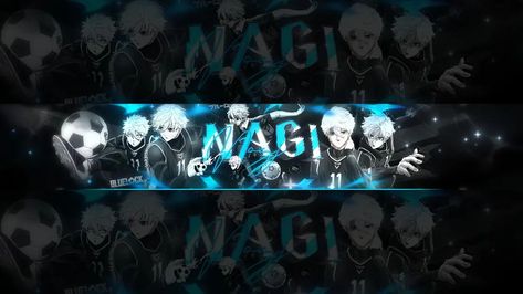 Nagi Yt Banner Work; 📩 | Want yours DM me! Support is highly appreciated 💜🙏 ✍ | Made in IbisPaintX 🎭 | Anime twitter header 💙 | Follow @zoro.dzns for more! #animeheader #twitterheader #gfx #graphicdesign #header #youtubebanner #banner #photoshop #youtubechannel #gaming #design #art #weebzoro Gojo Youtube Banner, Anime Yt Banner, Nagi Banner, Anime Twitter Header, Zoro Design, Yt Banner, Anime Banner, Gaming Design, Simple Iphone Wallpaper