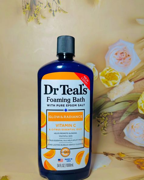 Dr teals foaming bath . . 13,000 Body Skincare Products, Dr Teals, Foaming Bath, Citrus Essential Oil, Port Harcourt, Epsom Salt, Youthful Skin, Body Skin Care, Skincare Products