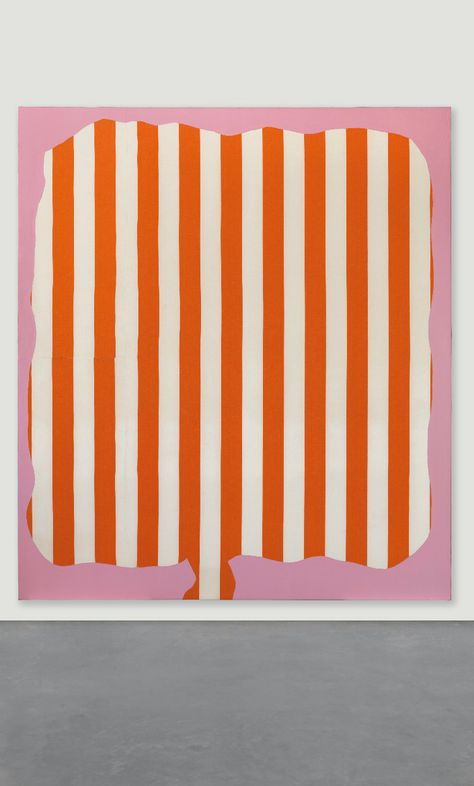 Daniel Buren Art, Stripe Artwork, Stripes Painting, Striped Artwork, Daniel Buren, Striped Art, Concrete Art, Paint Stripes, Patchwork Quilt Patterns