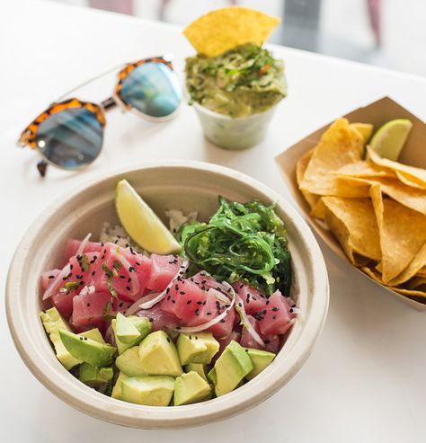 The Ten Best Places for Poke in Miami Seafood Bowl, Jun 2023, Poke Bowl, Cobb Salad, Cheese Board, Seafood, Miami, Road Trip, Salad