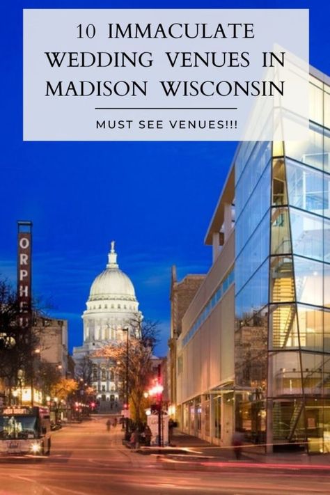 Wedding Venues Madison Wisconsin Southern Wisconsin Wedding Venues, Madison Wi Wedding, Wisconsin Wedding Venues, Gorgeous Wedding Venues, Madison Indiana, Fall Wedding Venues, Madison Wedding, Cheap Wedding Venues, Wedding Venues Ideas