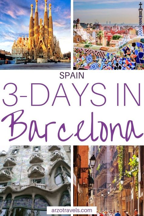 Three Days In Barcelona, Barcelona City Break Outfit, Best Things To Do In Barcelona, Barcelona Trip Things To Do, Barcelona Things To Do, Things To See In Barcelona, Barcelona Honeymoon, Barcelona Attractions, What To Do In Barcelona