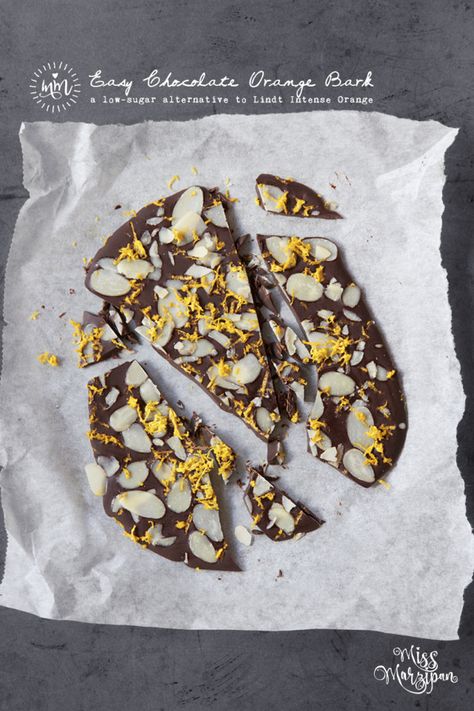 Chocolate Orange Bark, Tooth Cake, Sugar Alternatives, Lindt Chocolate, I Have Nothing, Chocolate Bark, Chocolate Orange, Easy Chocolate, Low Sugar