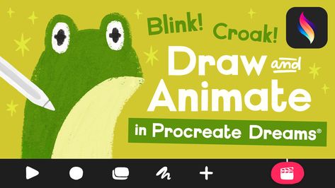 ✅  Click link! ⬆️ Learn how to draw and animate in Procreate with this step-by-step tutorial. #procreate #drawing . #Animate_Procreate #Frog_Animation #Animation_Tutorial #A_Frog Animate Procreate, Frog Animation, Procreate Dreams, Procreate Drawing, Free Procreate, Procreate Brushes Free, Animation Tutorial, Free Brush, A Frog