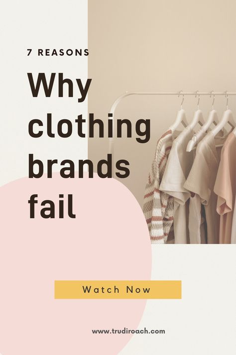 Make no mistake – your clothing brand needs this to thrive. Explore the ultimate strategy for ensuring lasting success. Click to watch the video and learn how to tackle common mistakes when it comes to your brand. #clothingbusinesstips #clothingbusinessideas #getmoresales Launching A Clothing Brand, Marketing Strategy For Clothing Brand, Marketing Ideas For Clothing Brand, Clothing Brand Content Ideas, Clothing Brand Branding, How To Congratulate Someone, Clothing Brand Ideas, Store Names Ideas, Brand Colour Schemes